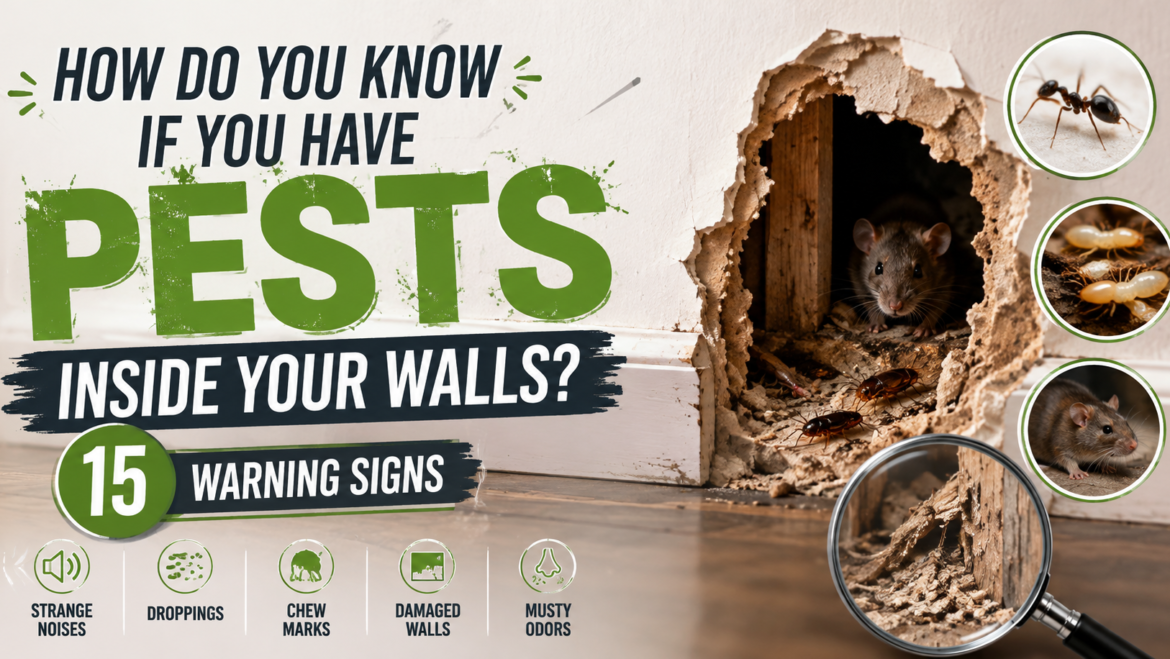 How Do You Know If You Have Pests Inside Your Walls? 15 Warning Signs